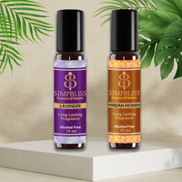 Lavender & Madan Mohan Attar Combo- From Earthly Calm to Spiritual Bliss.
