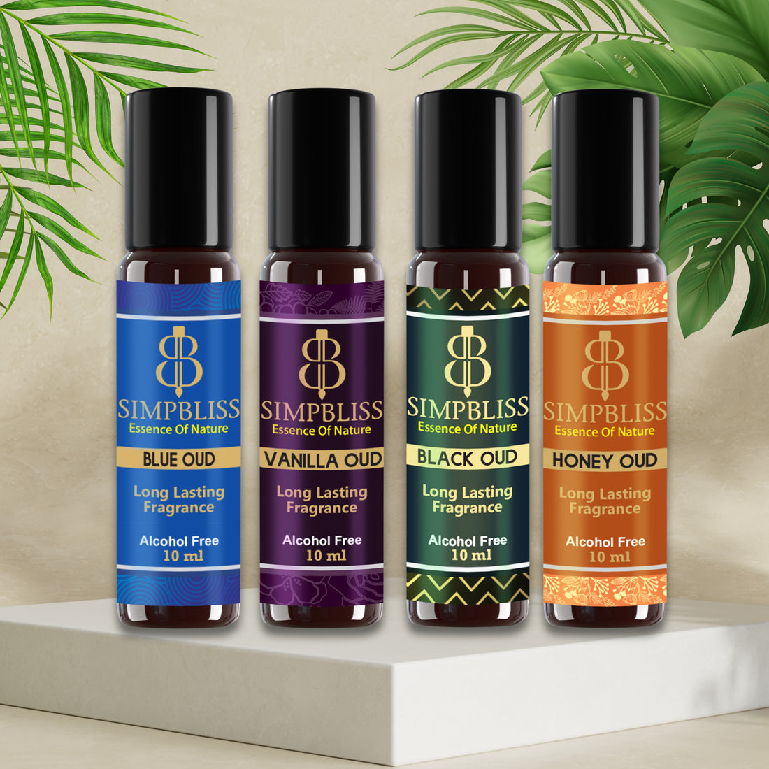 SimpBliss Royal Oud Collection (4x10ml/6ml each)