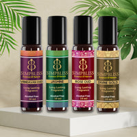 Premium Attar Combo for Men & Women (4x10ml/6ml each)