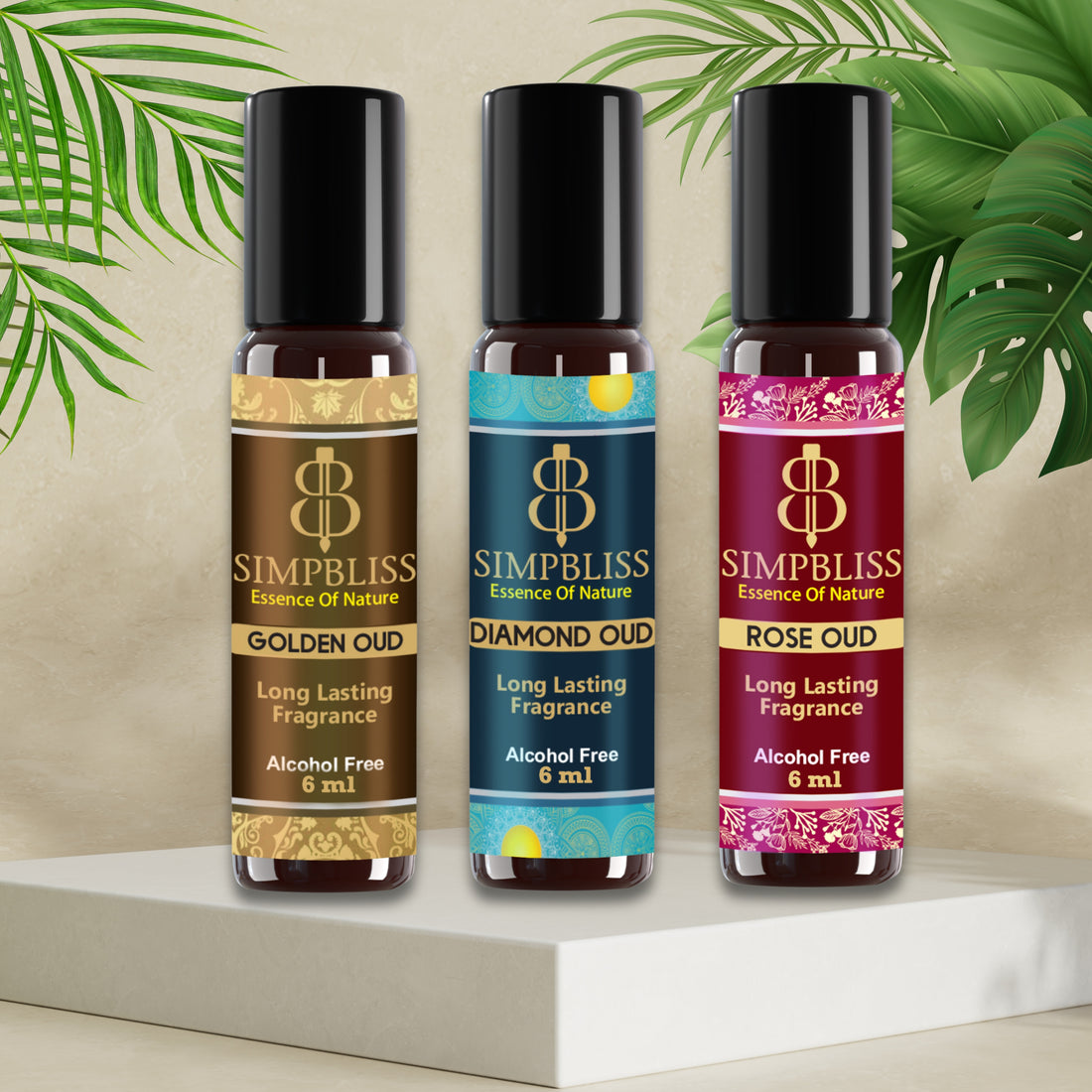 Three Faces of Oud. One Legacy of Luxury (3x10ml/6ml each)