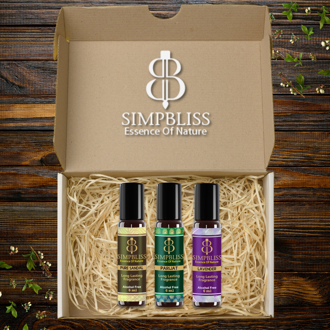 Fragrance of Flowers, Power of Peace (3x10ml/6ml each)