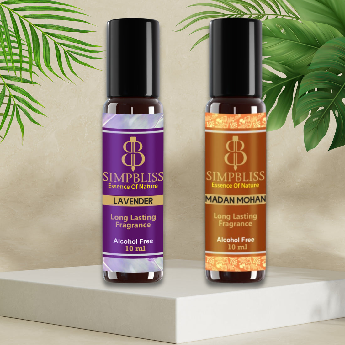 Lavender & Madan Mohan Attar Combo- From Earthly Calm to Spiritual Bliss.