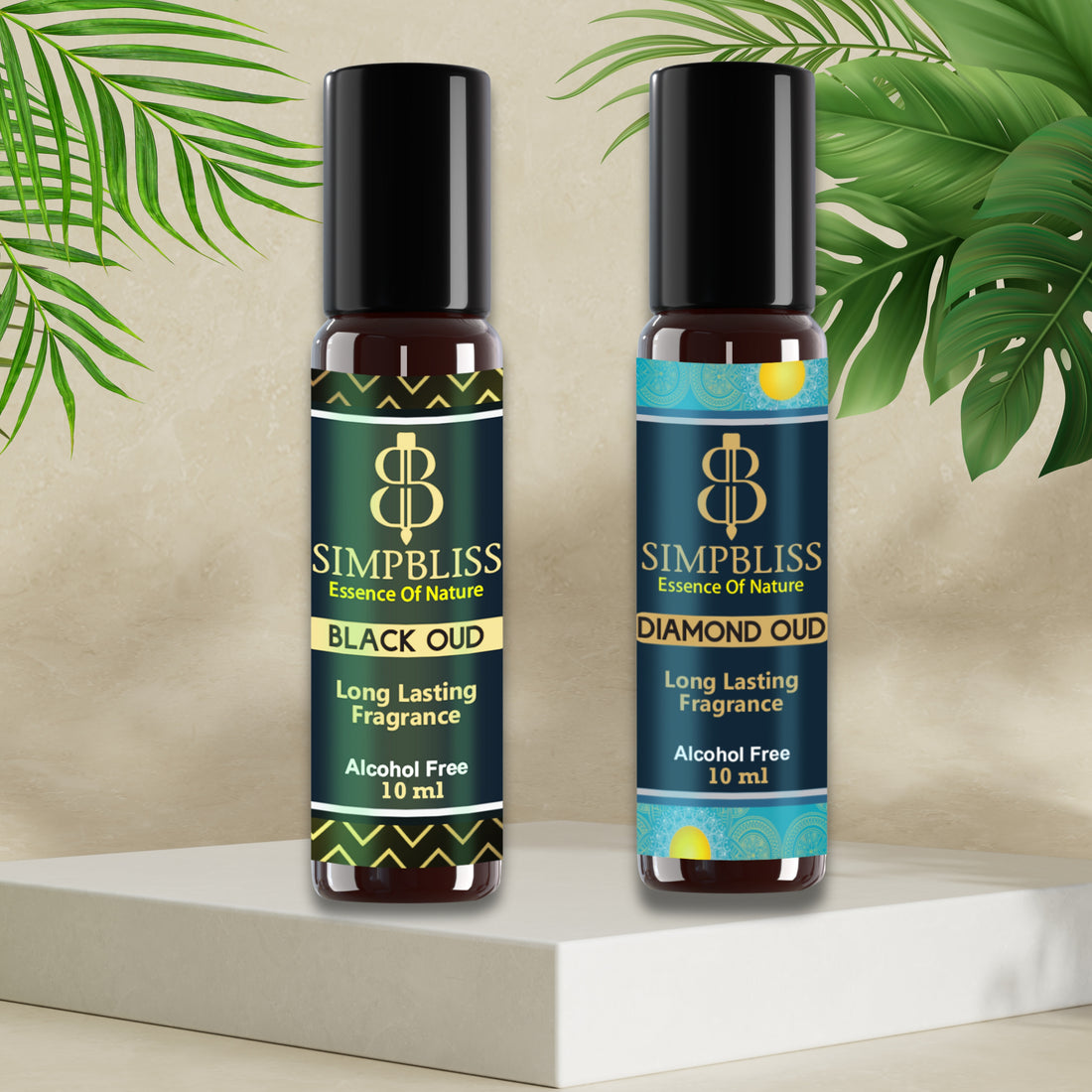 Diamond Oud & Black Oud Set – Bold Luxury, Refined Power (2x10ml each)
