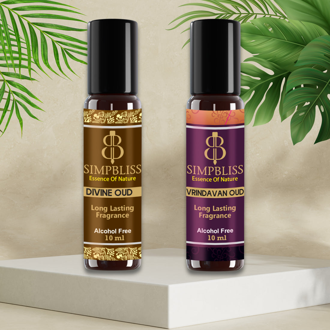 Divine Oud & Vrindavan Oud Set –Serenity Meets Splendor(2x10ml each)